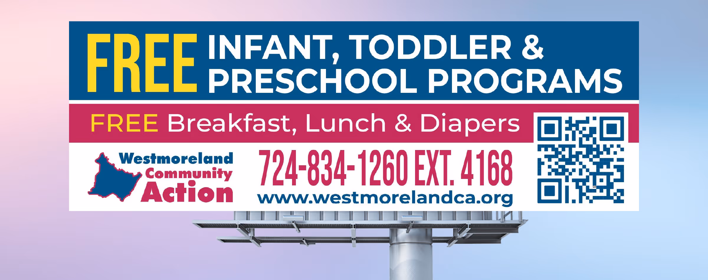 One 10x30 billboard was placed in a high traffic area in the community.