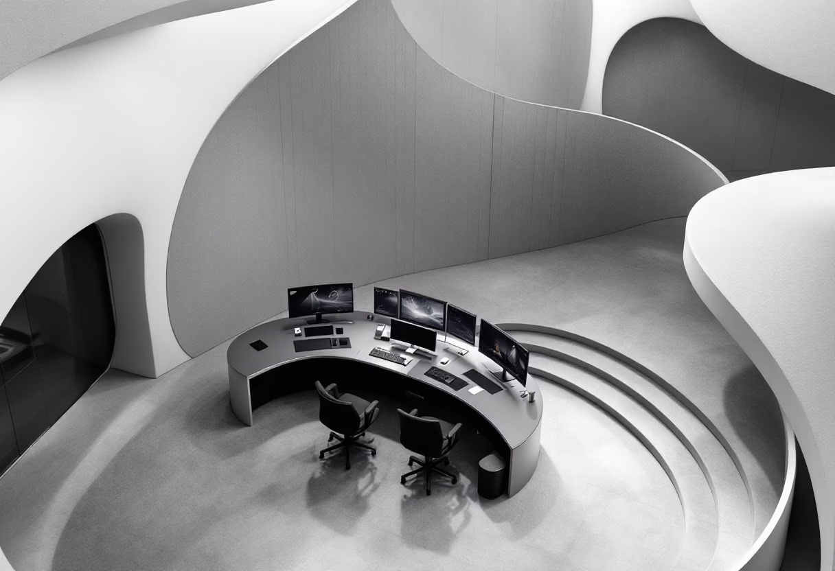 image of a traffic control center (for a mobility and transportation)