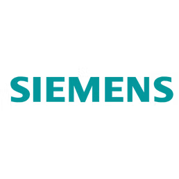 Siemens Firmenlogo in türkisfarbener Schrift auf transparentem Hintergrund.