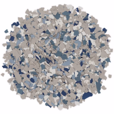 Stonewash flake color swatch