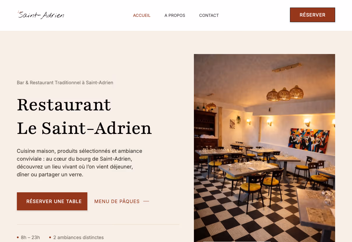 Site Le Saint-Adrien