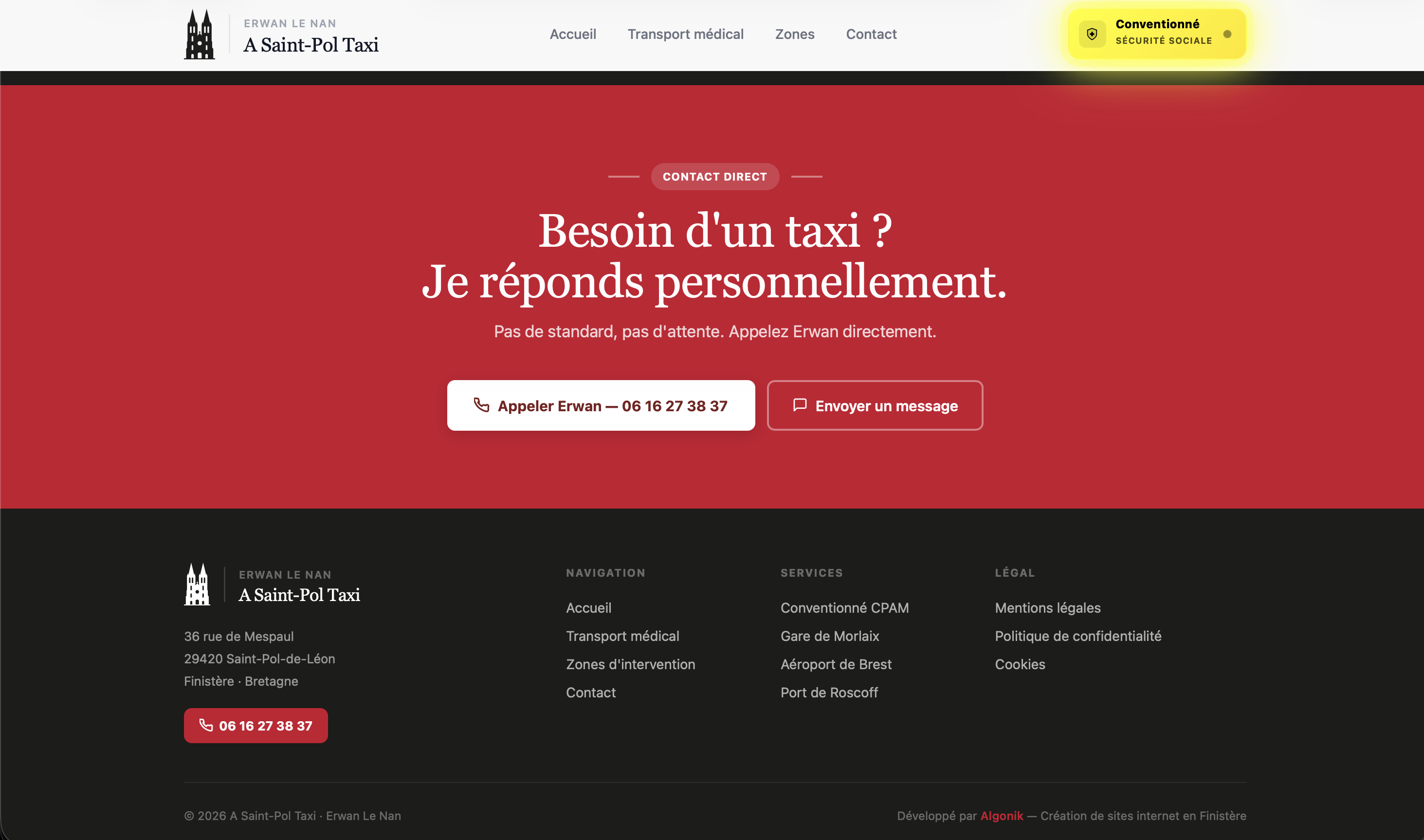 A Saint-Pol Taxi 3