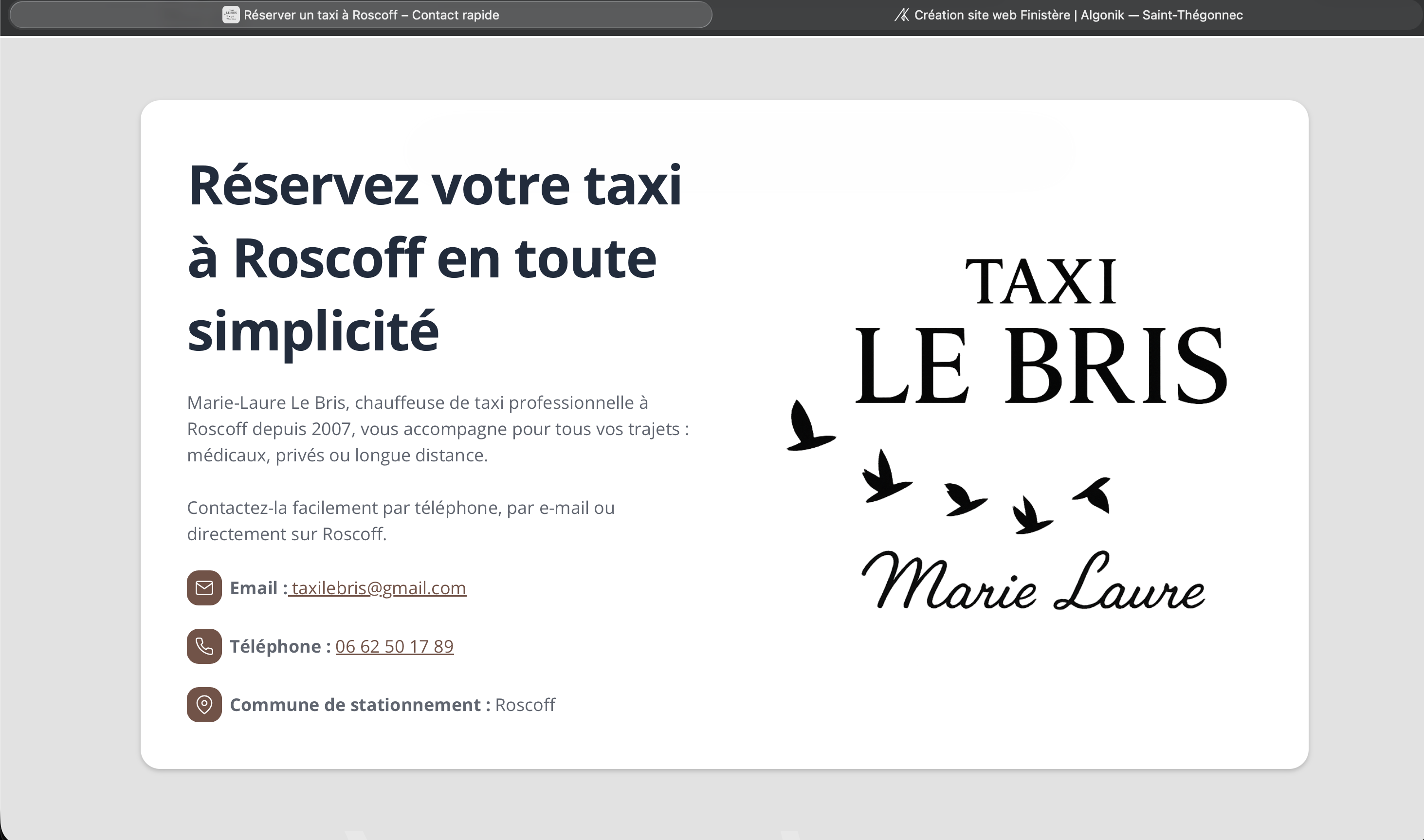 Taxi Le Bris 3