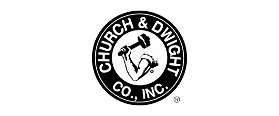 Church & Dwight Co. Inc. circular logo with hammer and nail design