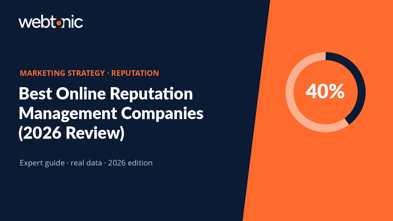 Best Online Reputation Management Companies (2026 Review) — Web Tonic blog thumbnail