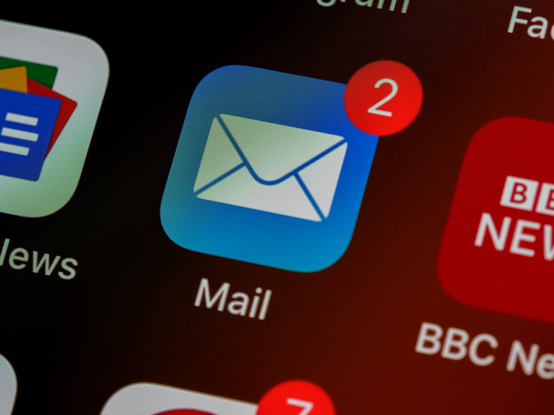 Close-up of a smartphone displaying an email inbox notification highlighting the importance of email call to action optimization