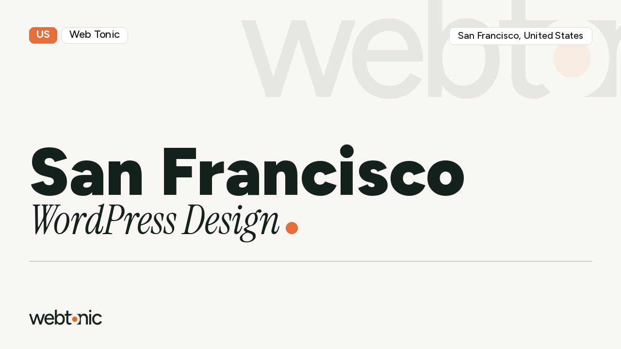 San Francisco WordPress Design Agency