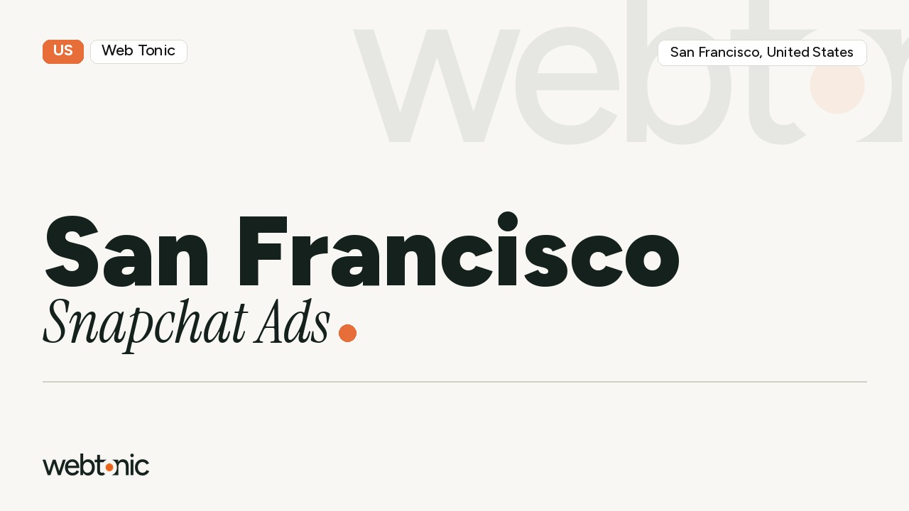San Francisco Snapchat Ads Agency
