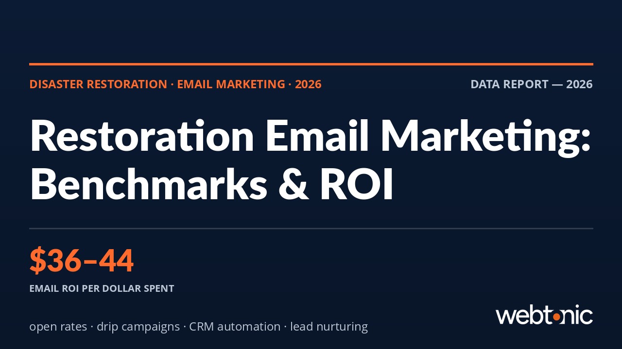 2026 Disaster Restoration Email Marketing Report: Benchmarks, Stats & Performance Data - thumbnail