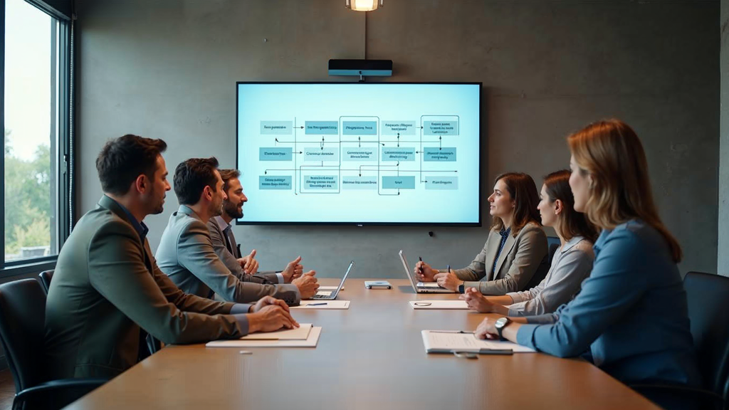 Marketing analytics dashboard showing key takeaways performance metrics and insights