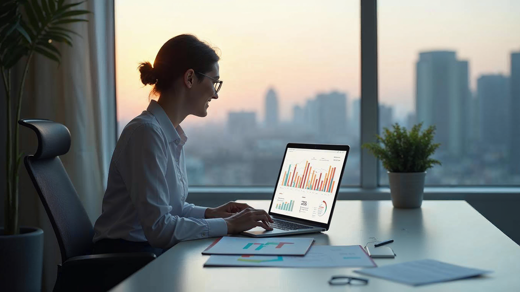 Professional team working on key takeaways strategy in modern marketing office