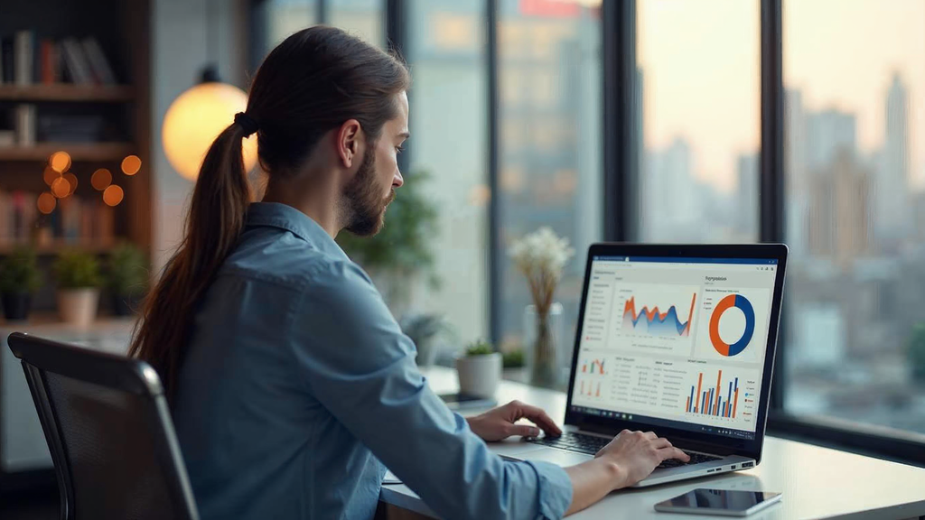 Professional team working on key takeaways strategy in modern marketing office
