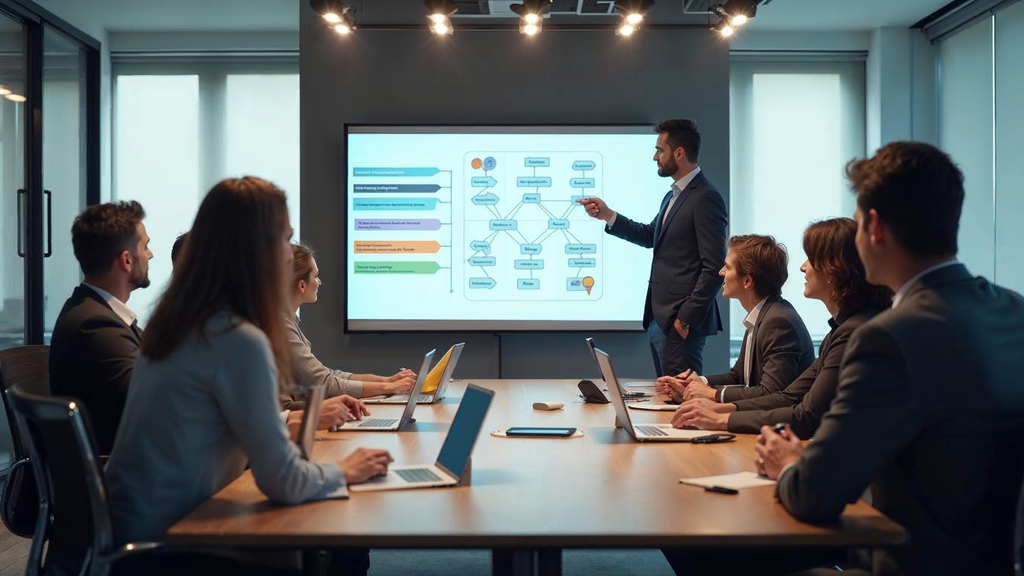 Marketing analytics dashboard showing key takeaways performance metrics and insights