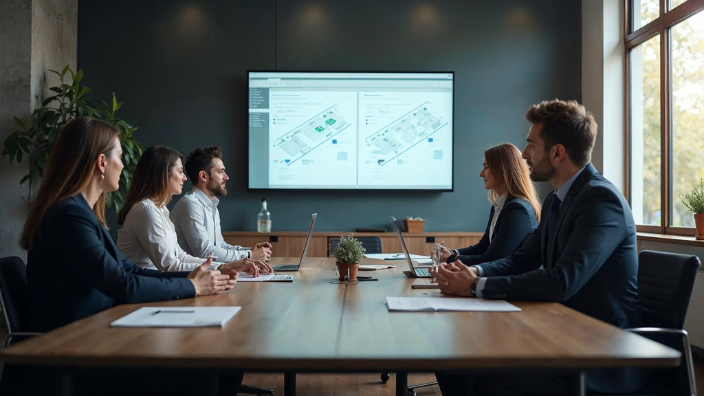Marketing analytics dashboard showing key takeaways performance metrics and insights