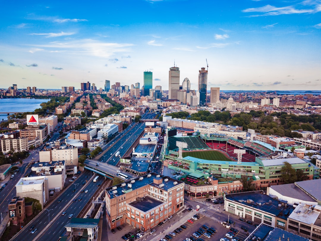 Boston city skyline — real photo