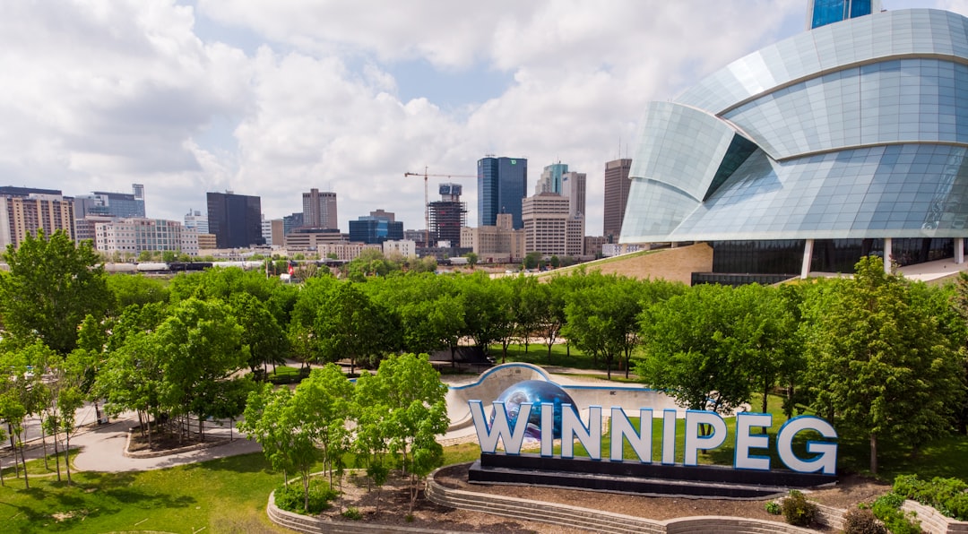 Winnipeg city skyline — real photo