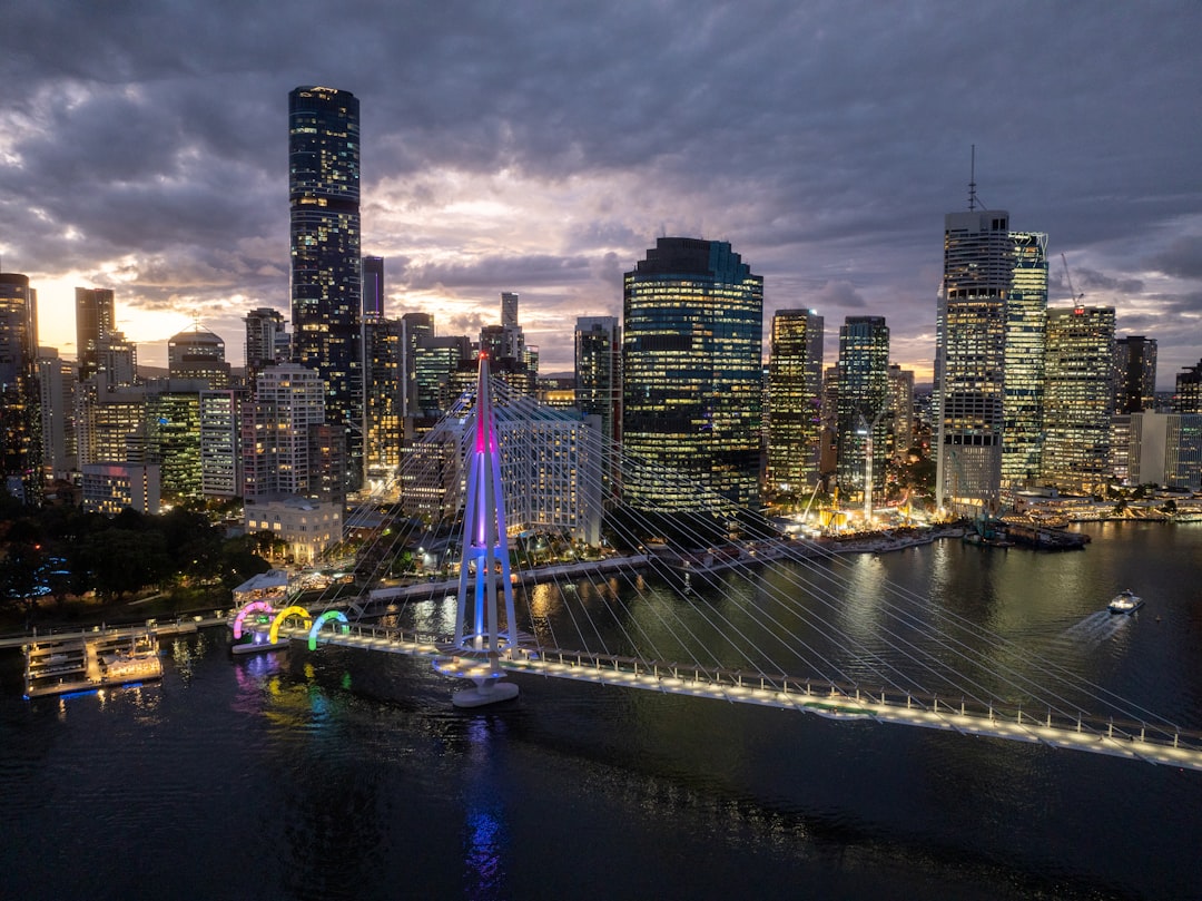 Brisbane city skyline — real photo