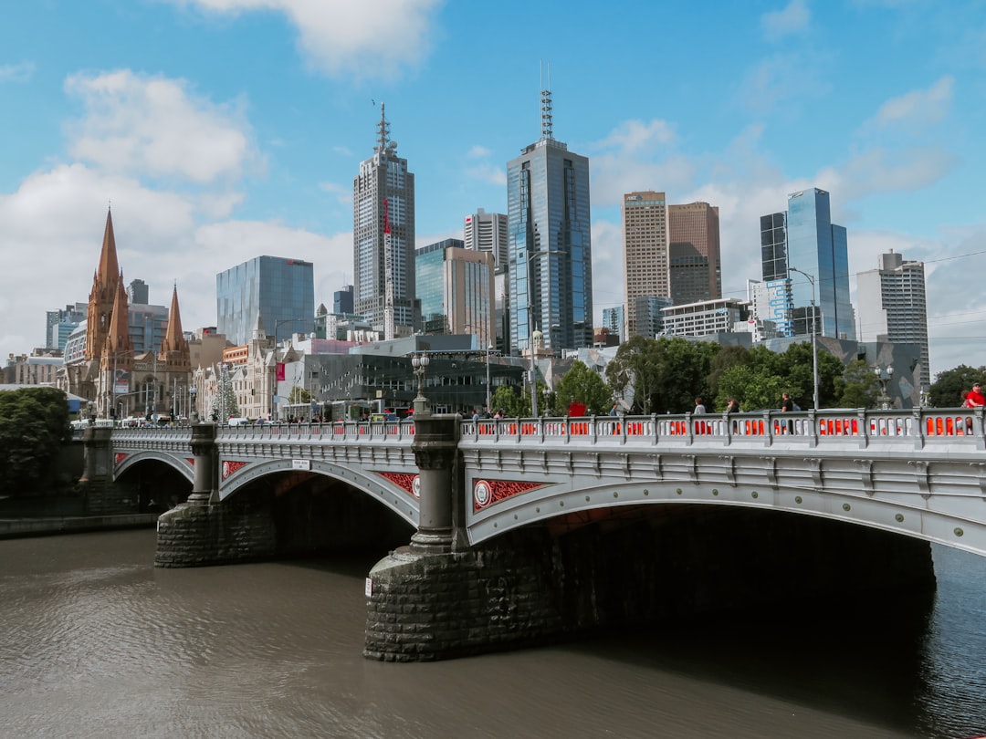Melbourne city skyline — real photo
