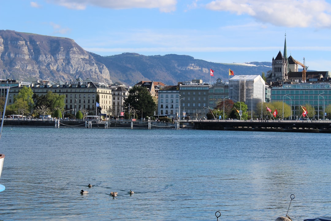 Geneva city skyline — real photo