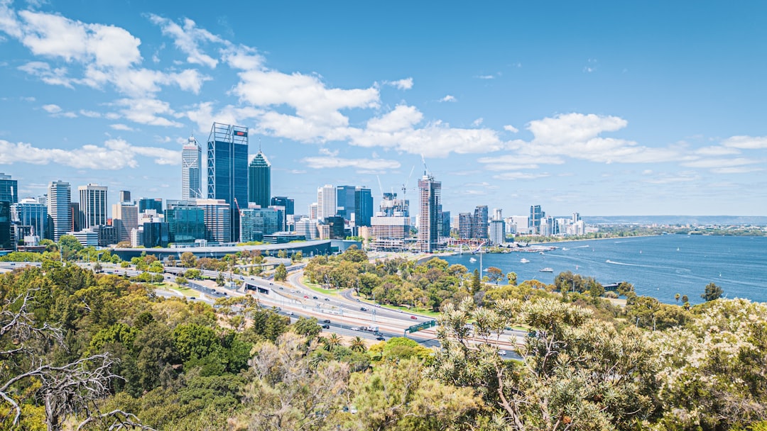 Perth city skyline — real photo