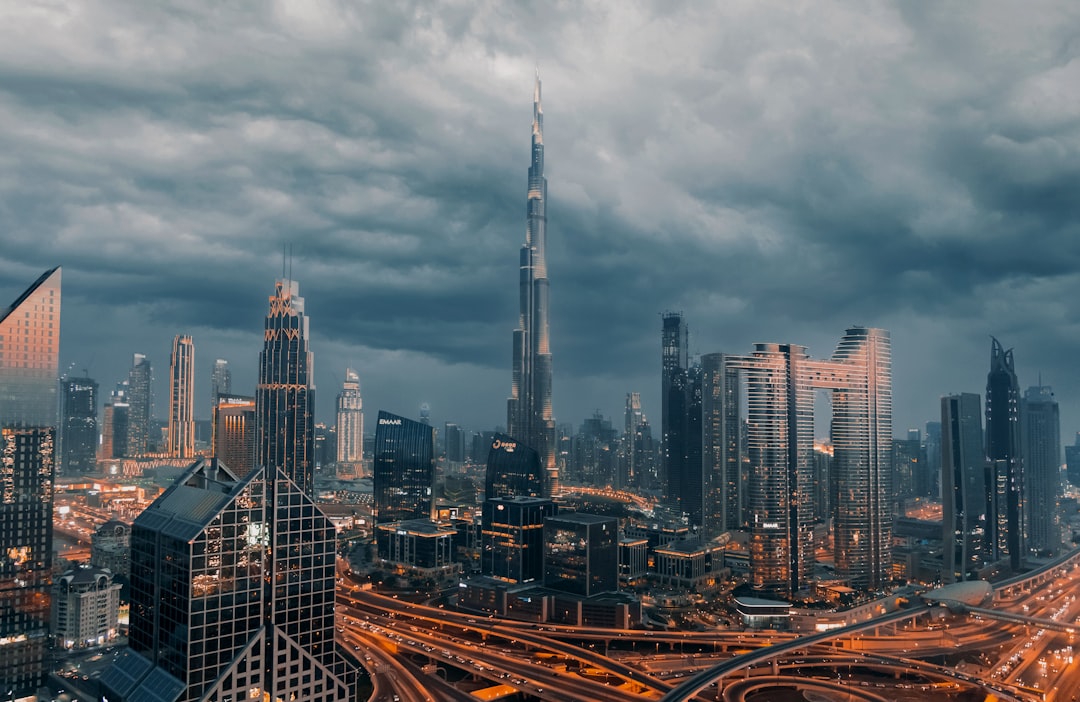 Dubai city skyline — real photo