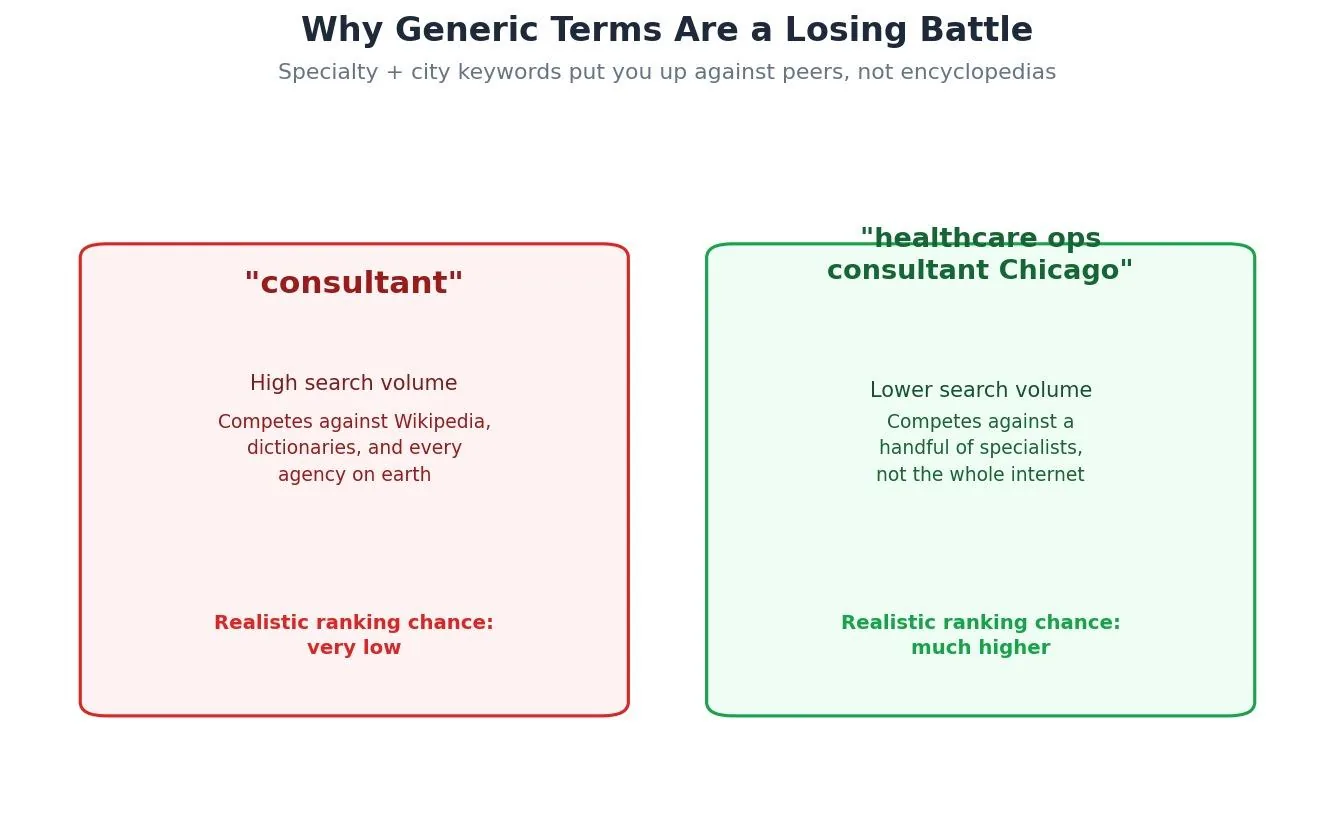 SEO for Consultants: A Practical Growth Playbook — What makes SEO for consultants different from SEO in general