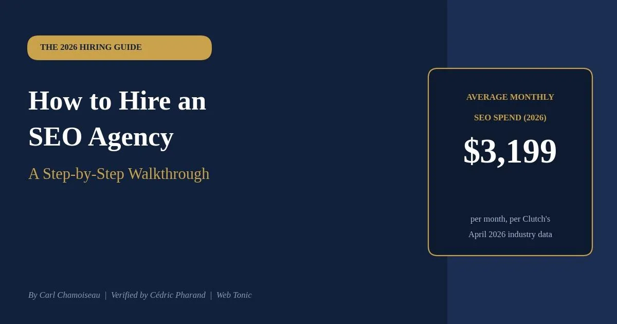 How to Hire an SEO Agency: A Step-by-Step Walkthrough — supporting visual 1