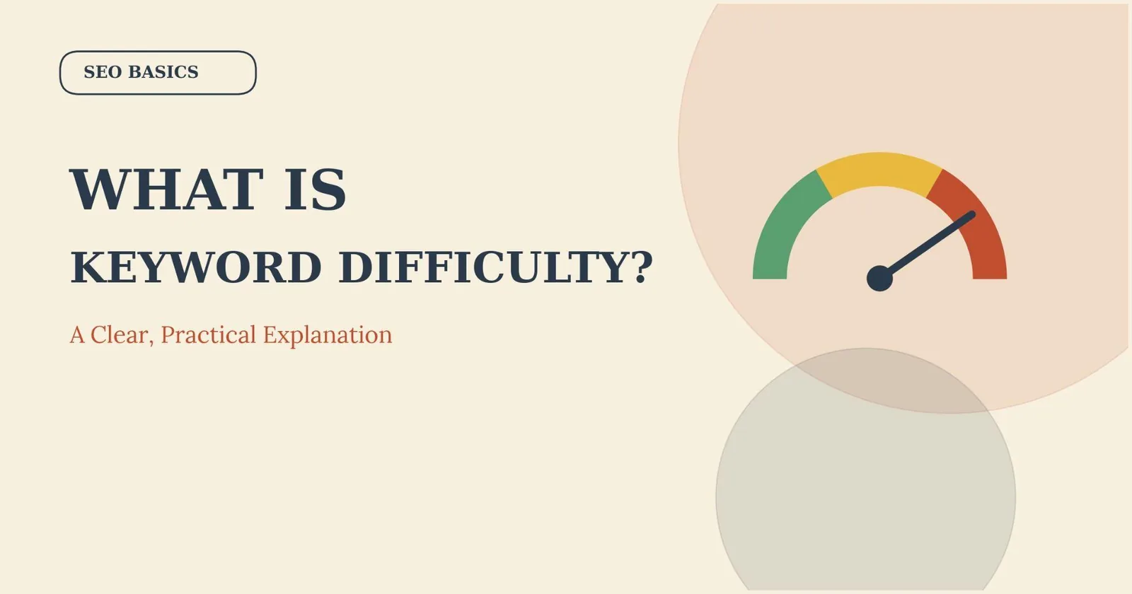 What Is Keyword Difficulty? A Clear, Practical Explanation — supporting visual 1