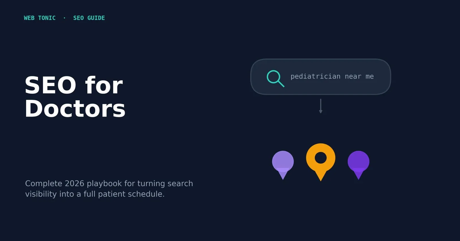SEO for Doctors: Complete Playbook for 2026 — supporting visual 1