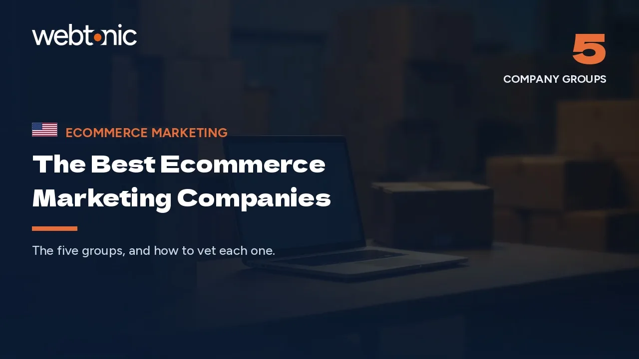 Ecommerce Marketing — Web Tonic blog thumbnail