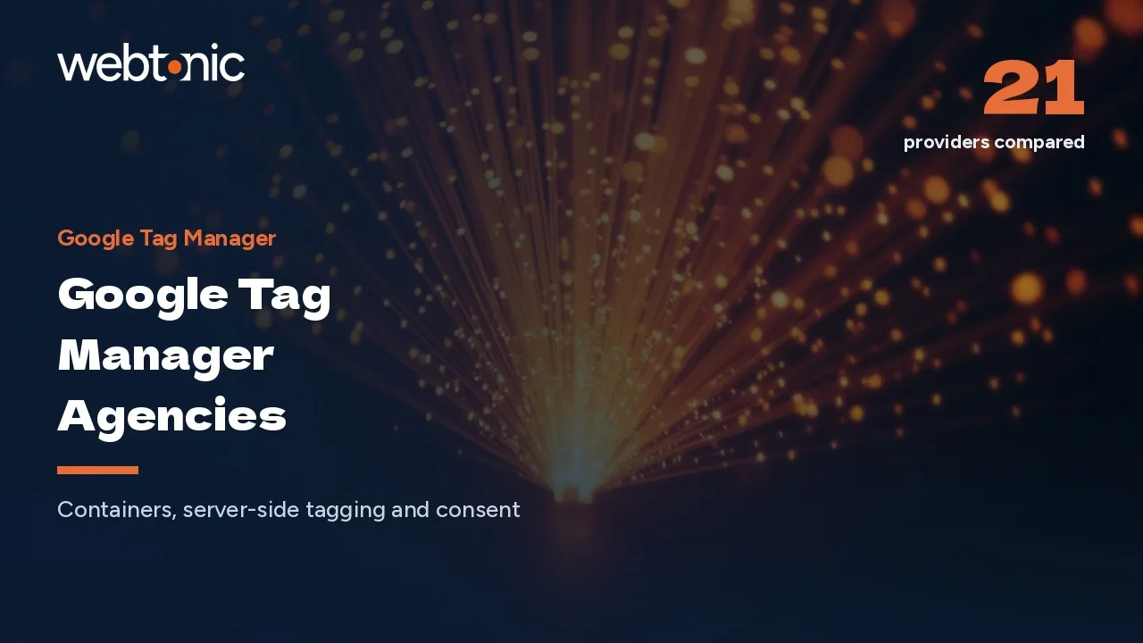 Google Tag Manager Agencies Compared: 2026 Edition — Web Tonic blog thumbnail