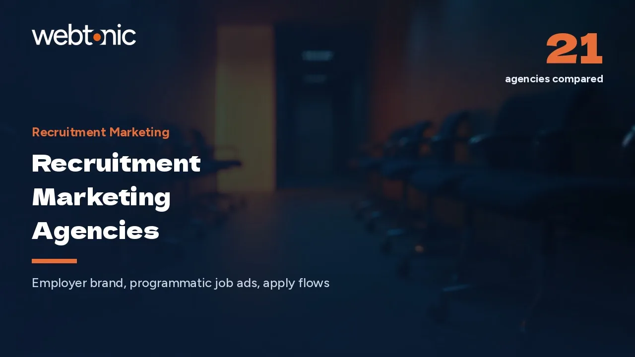 Hiring at Scale: 21 Recruitment Marketing Agencies, 2026 — Web Tonic blog thumbnail