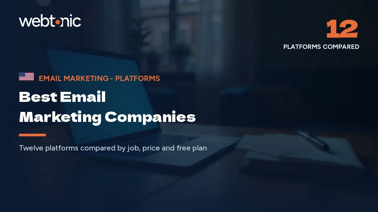 Email Marketing - Platforms — Web Tonic blog thumbnail