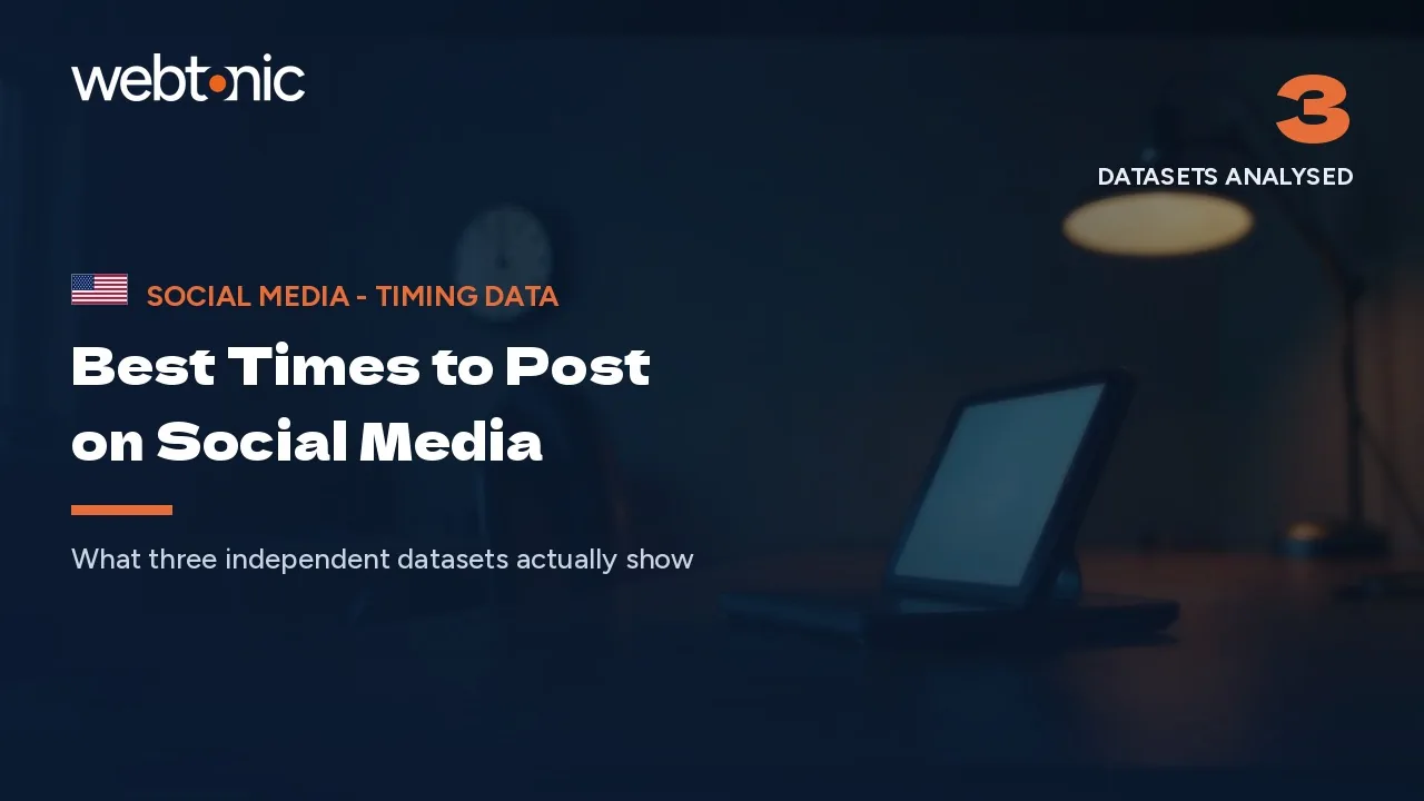 Social Media - Timing Data — Web Tonic blog thumbnail