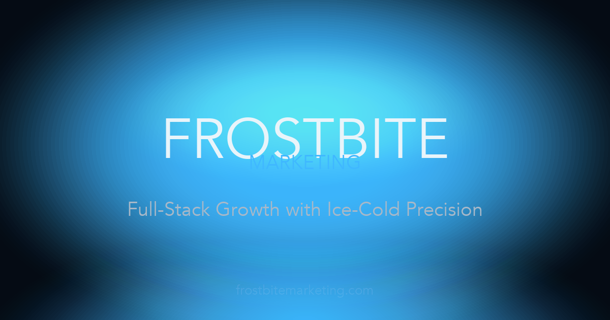 Frostbite Marketing Logo