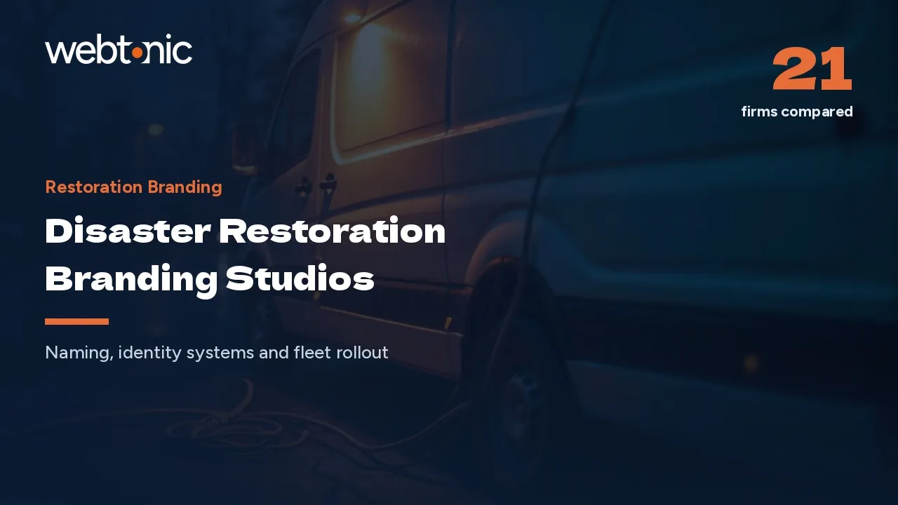 Trucks, Uniforms, Trust: 21 Restoration Branding Firms for 2026 — Web Tonic blog thumbnail