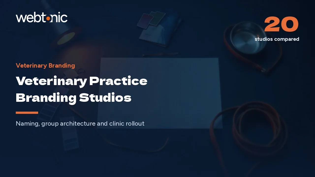 Trusted with the Family Pet: 20 Vet Branding Studios for 2026 — Web Tonic blog thumbnail