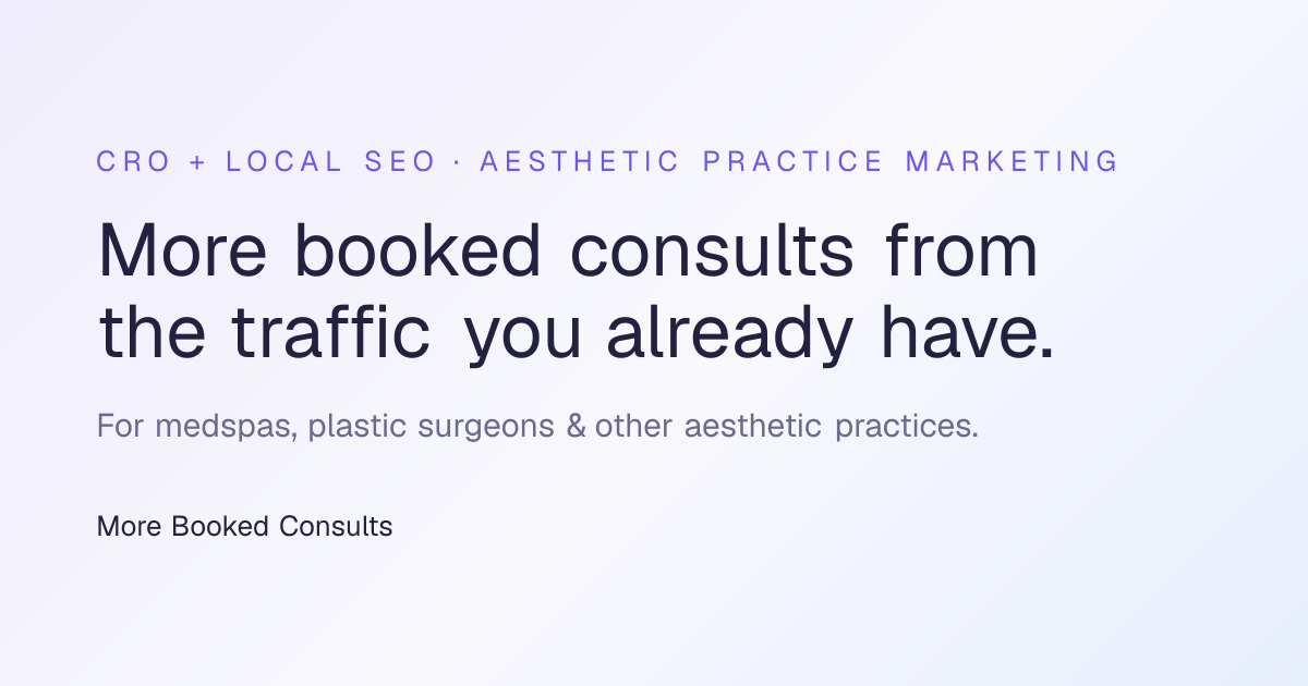 More Booked Consults Logo