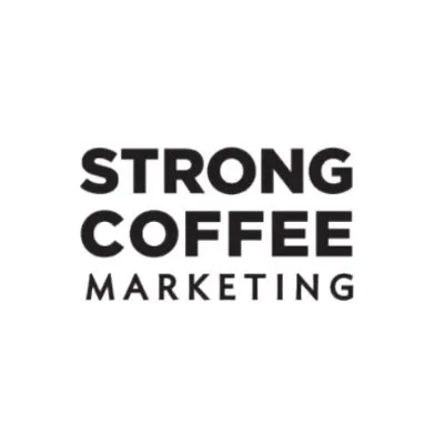 Strong Coffee Marketing Logo