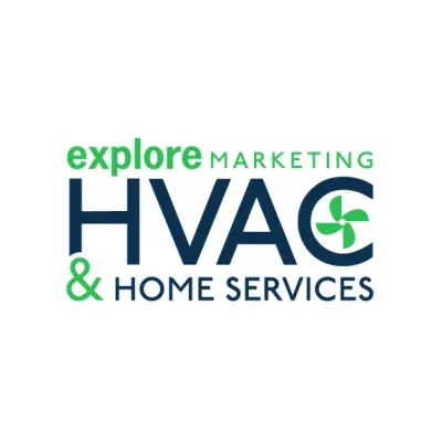 exploreMarketing HVAC & Home Services Logo
