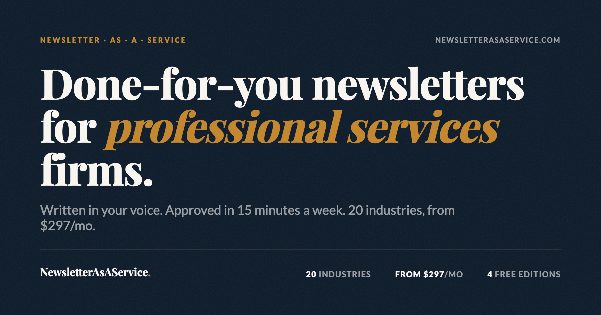 Newsletter As A Service Logo