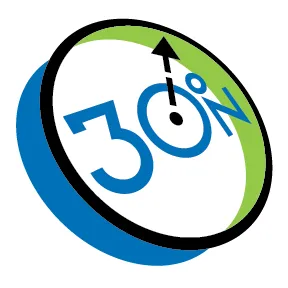 30 Degrees North Logo