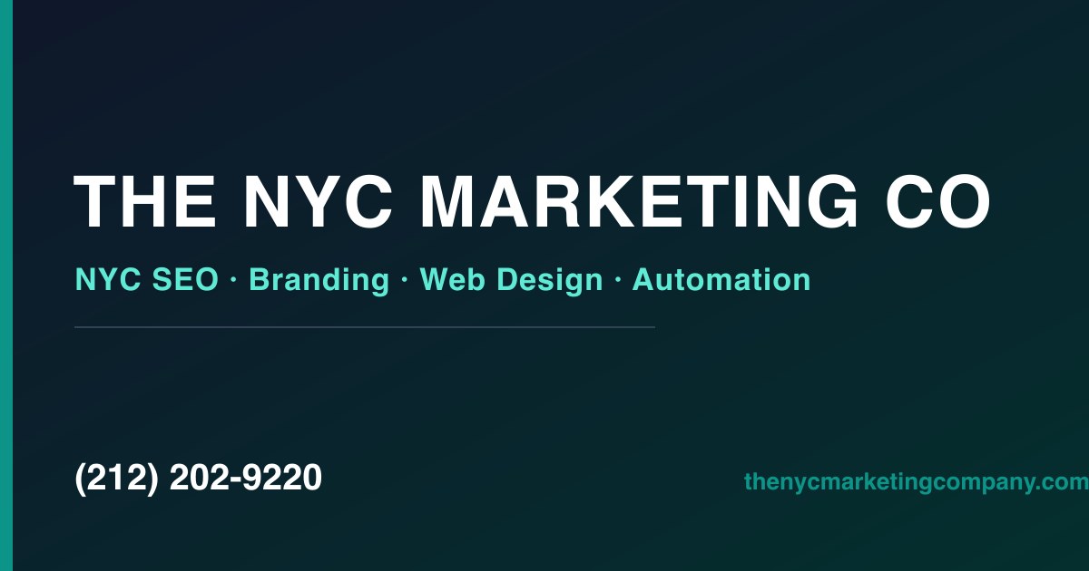 The NYC Marketing Company Logo