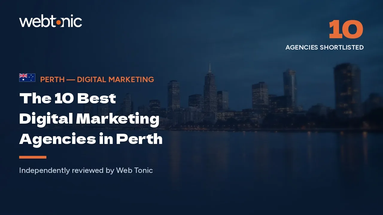 The 10 best digital marketing agencies in Perth — Web Tonic blog thumbnail