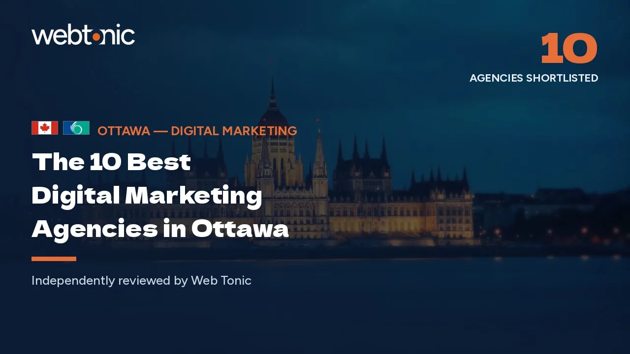 The 10 best digital marketing agencies in Ottawa — Web Tonic blog thumbnail