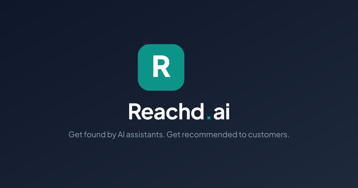 Reachd.ai Logo