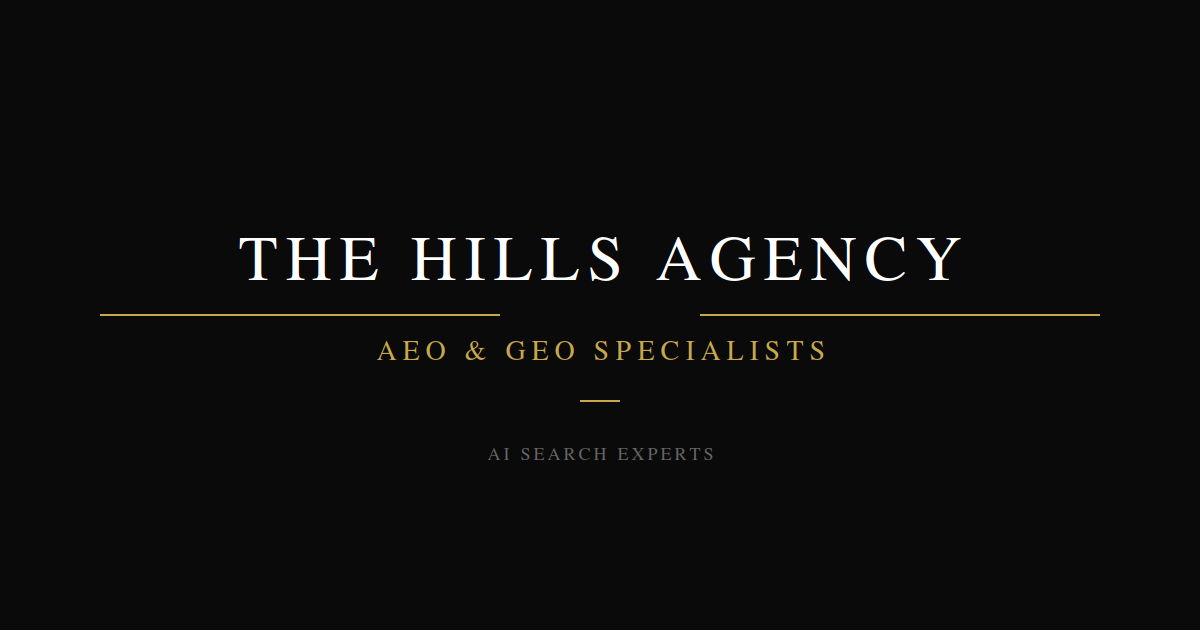 The Hills Agency Logo