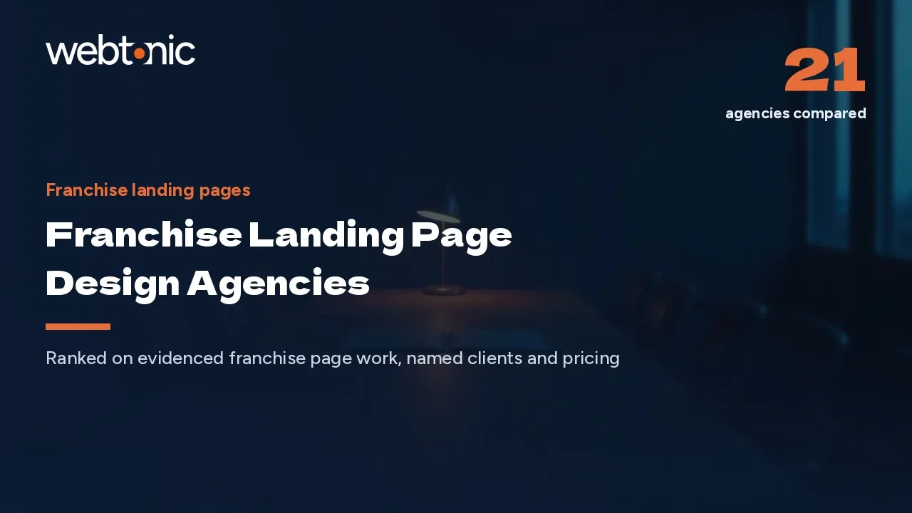 Two Leads, One Brand: 21 Franchise Page Agencies for 2026 — Web Tonic blog thumbnail