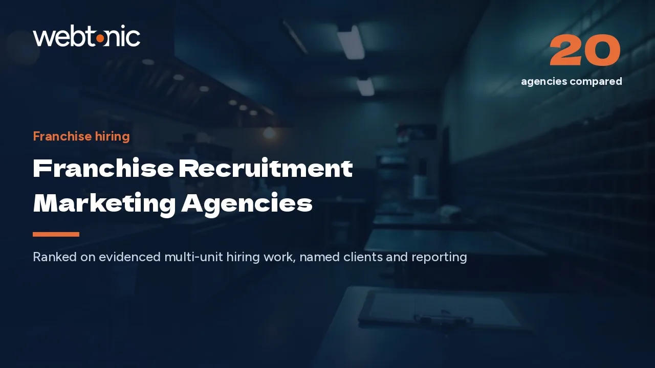 20 Franchise Recruitment Marketing Agencies, Ranked for 2026 — Web Tonic blog thumbnail