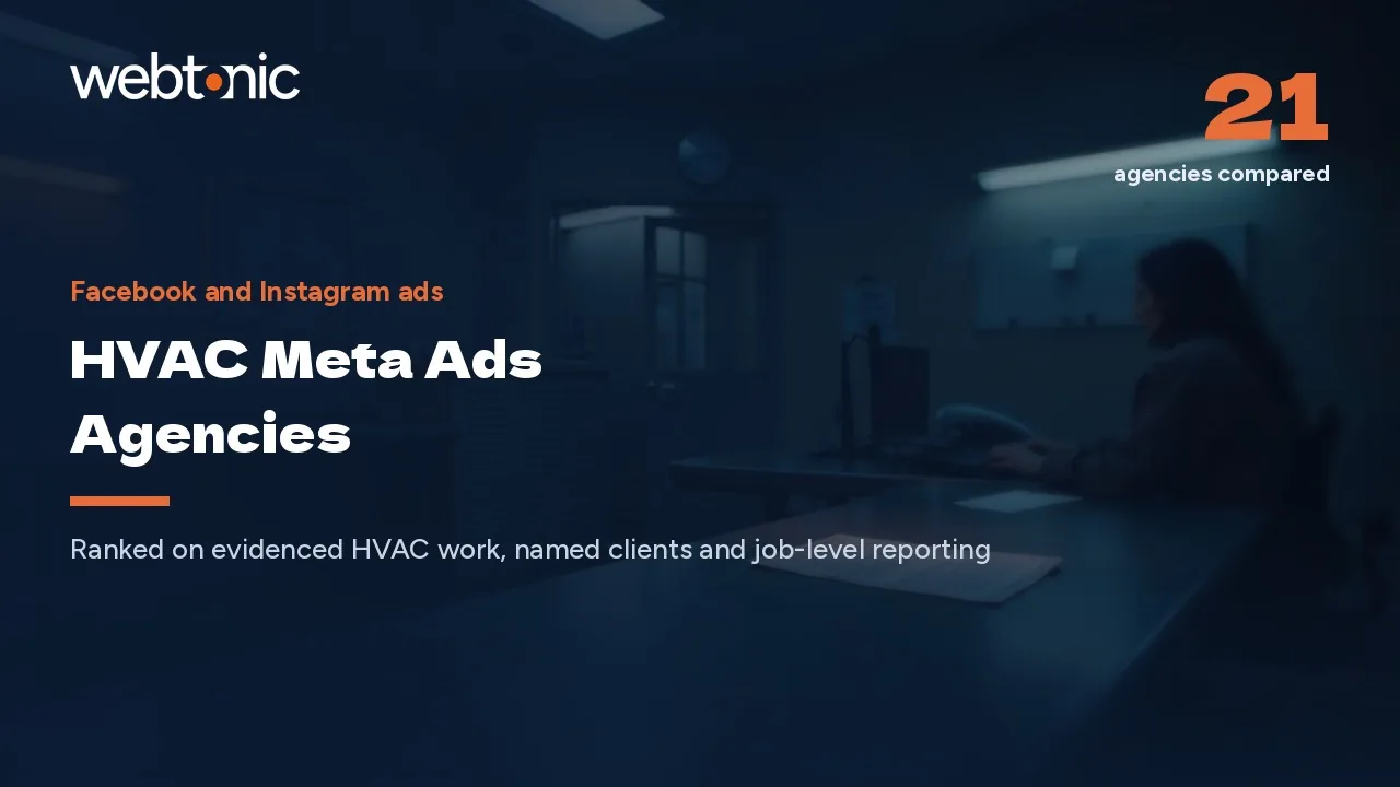 Who Should Run Your HVAC Meta Ads? 21 Agencies for 2026 — Web Tonic blog thumbnail